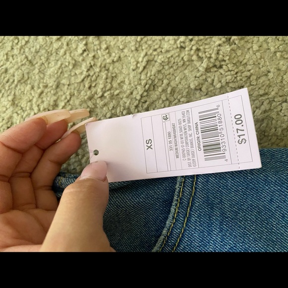 NEE DENIM SKIRT - Picture 2 of 2